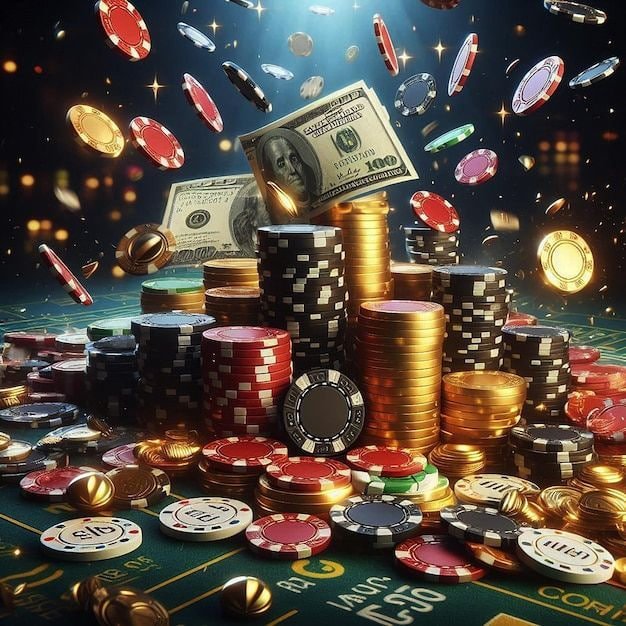Platform dashboard showing live casino and sports sections